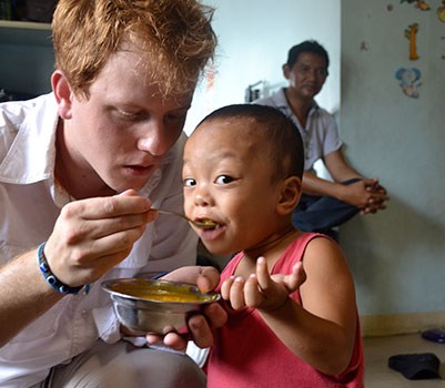 Feeding in the Philippines